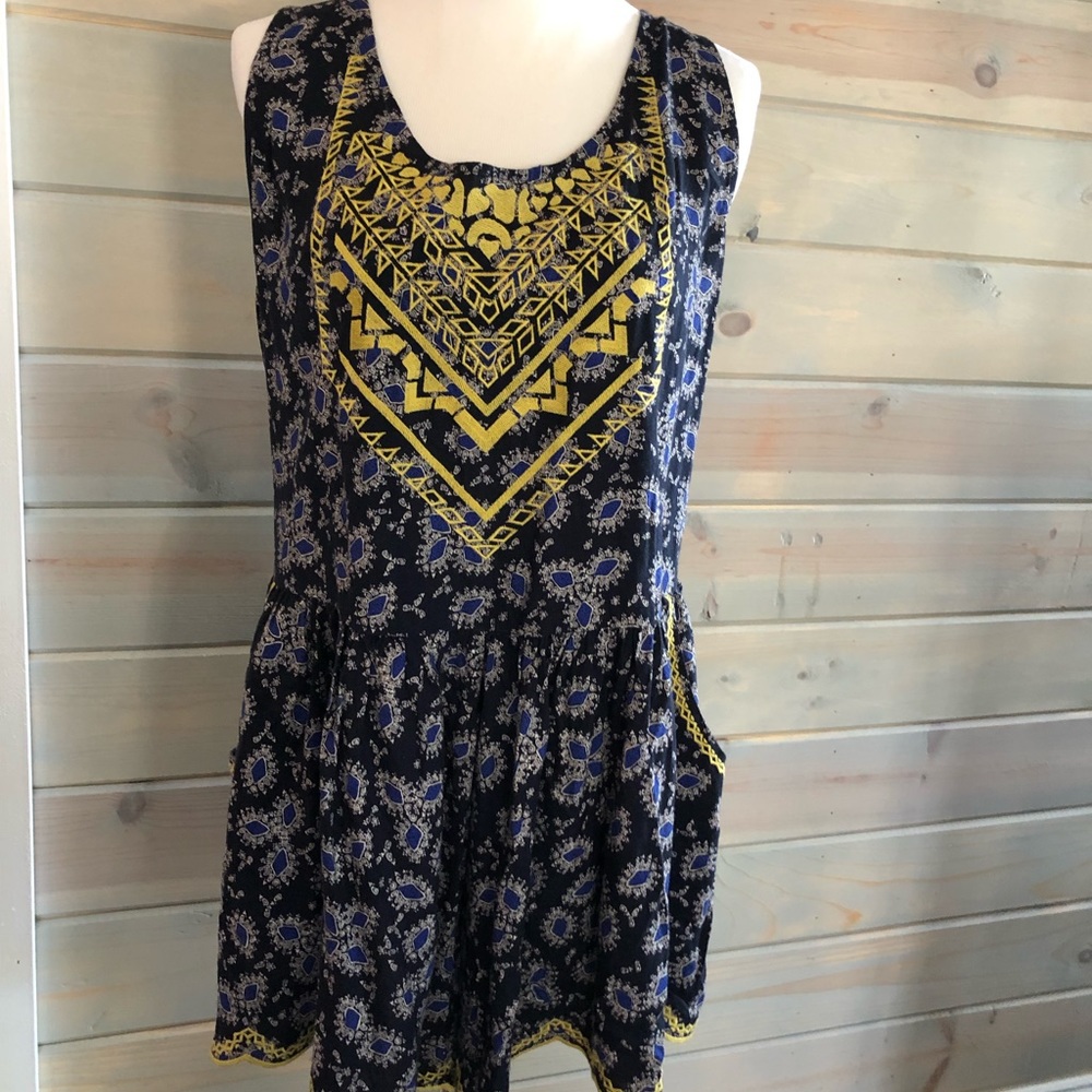 Embroidered romper